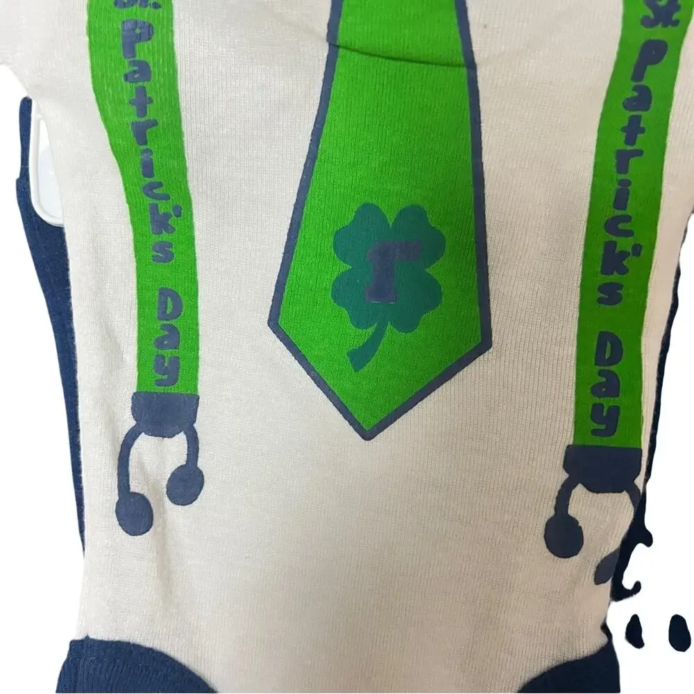 Koala Kids Newborn St Patrick's Day Matching Set Sz NB